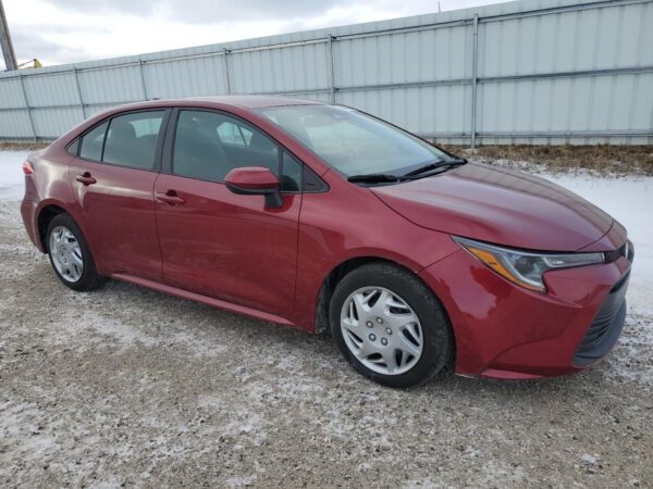 TOYOTA COROLLA MAROON - 5YFB4MDE6PP027049