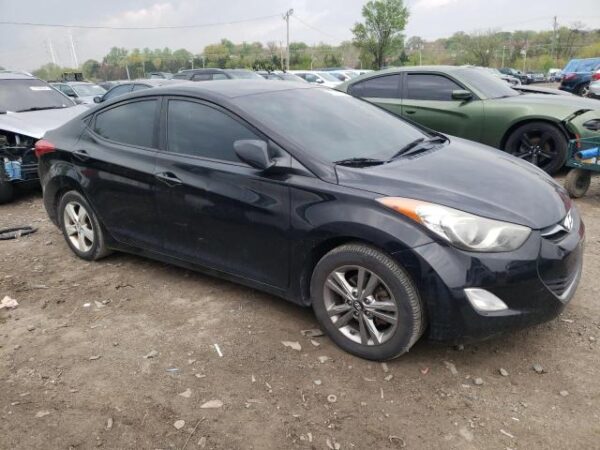 HYUNDAI ELANTRA BLACK - KMHDH4AE2DU653984
