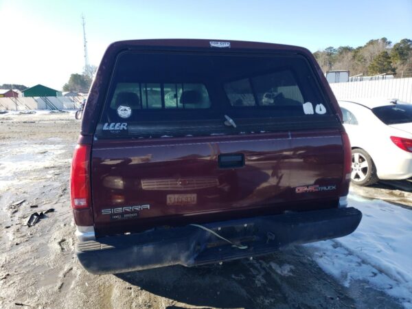 GMC SIERRA BURGUNDY - 1GTEK14R3VZ506326