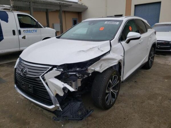 2017 Lexus RX350 White - 2T2BZMCA6HC065022