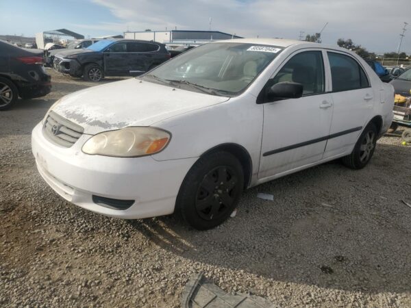 TOYOTA COROLLA WHITE - 1NXBR32E24Z295752