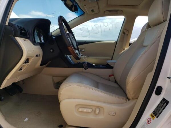 LEXUS RX350 WHITE - 2T2BK1BA8DC191866