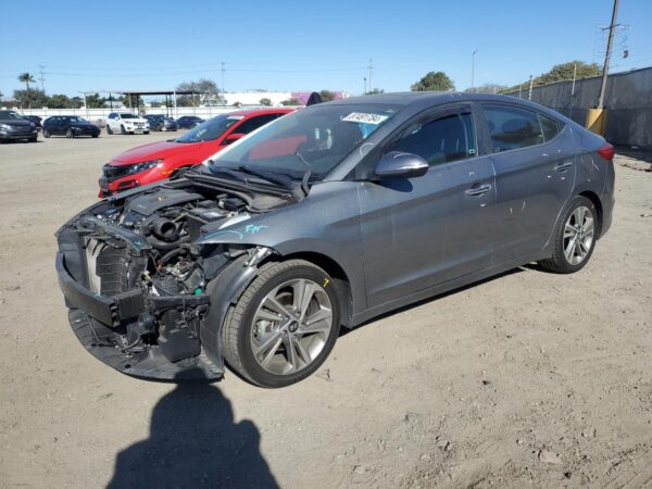 HYUNDAI ELANTRA SILVER - KMHD84LF1HU268217