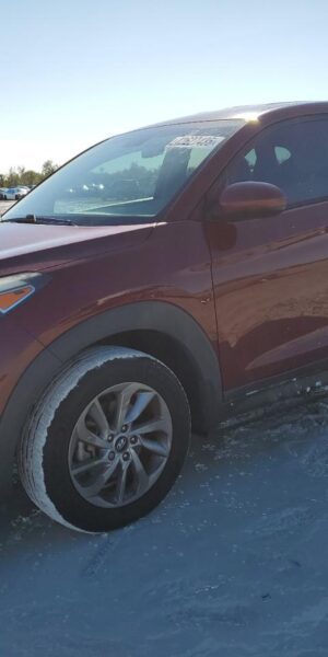 HYUNDAI TUCSON BURGUNDY - KM8J23A4XJU809111