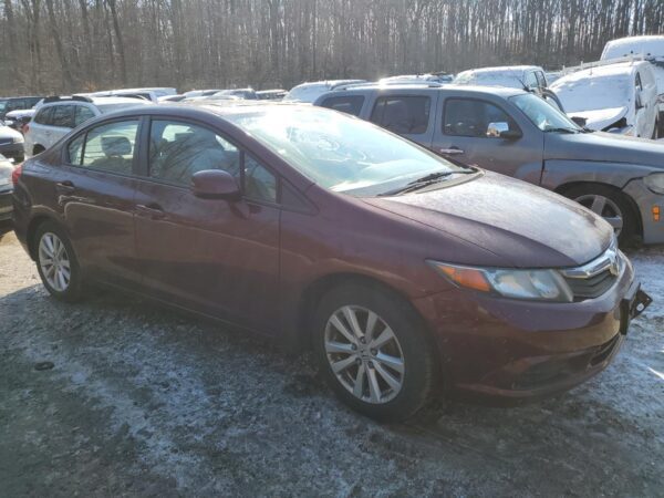 HONDA CIVIC RED - 19XFB2F83CE357083