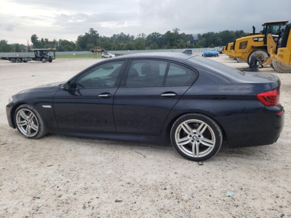 BMW 5 SERIES BLUE - WBAKN9C50ED681747