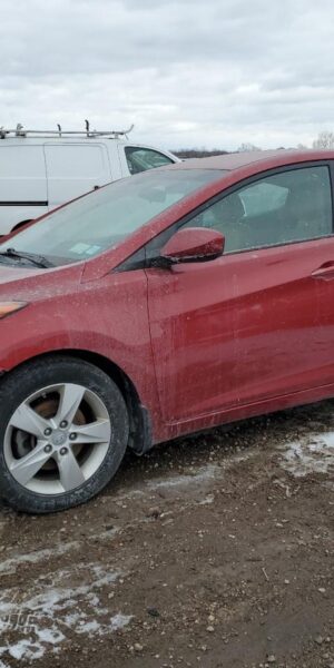 HYUNDAI ELANTRA RED - 5NPDH4AEXDH448881