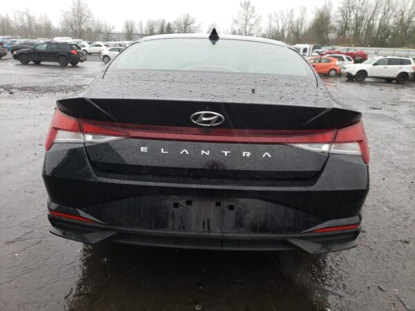 HYUNDAI ELANTRA BLACK - KMHLM4AG3MU198961