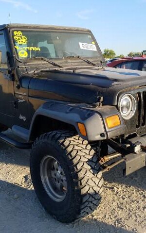 JEEP WRANGLER BLACK - 1J4FA49S4YP771724