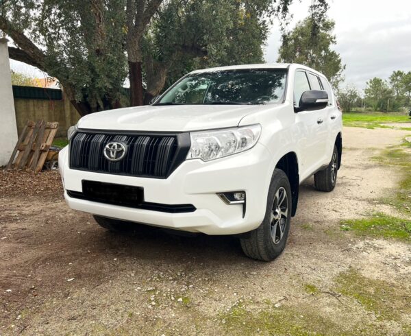 2019 TOYOTA Land Cruiser Prado White - JTEBR3FJ60K151466
