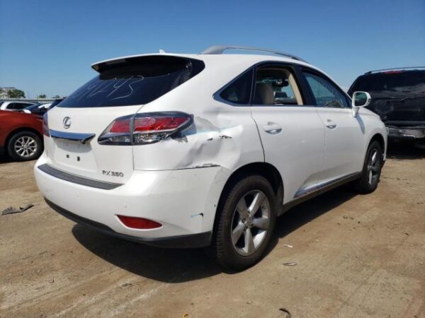 LEXUS RX350 WHITE - 2T2BK1BA8DC191866