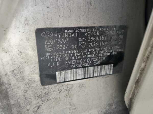 HYUNDAI ELANTRA GOLD - KMHDU46D18U300329