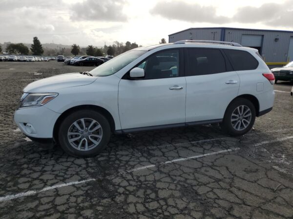 NISSAN PATHFINDER WHITE - 5N1AR2MN5FC704662