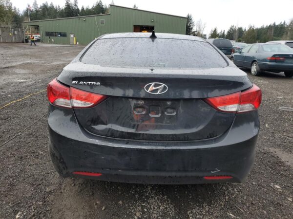 HYUNDAI ELANTRA BLACK - KMHDH4AE8CU460883