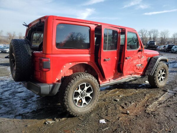 JEEP WRANGLER RED - 1C4HJXFN6MW606014