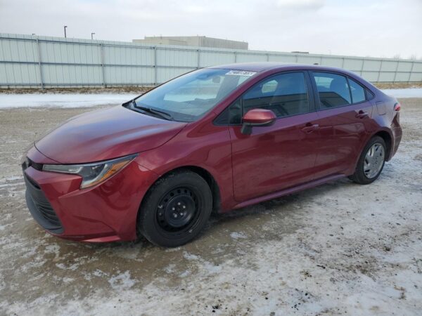 TOYOTA COROLLA MAROON - 5YFB4MDE6PP027049