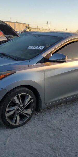 HYUNDAI ELANTRA SILVER - 5NPDH4AE3FH548081