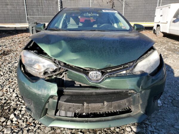 TOYOTA COROLLA GREEN - 2T1BURHE3FC402725
