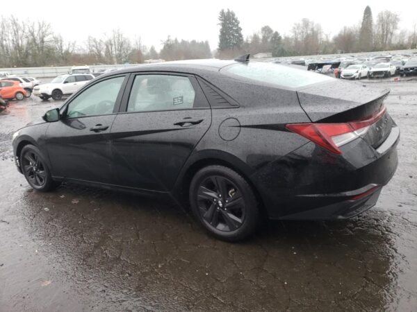 HYUNDAI ELANTRA BLACK - KMHLM4AG3MU198961