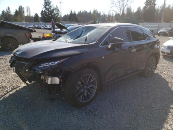 2022 Lexus RX450H Black - JTJBGMCA202063392