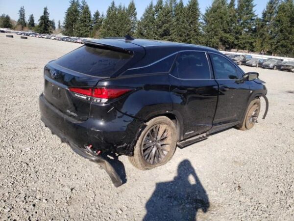 2022 Lexus RX450H Black - JTJBGMCA202063392