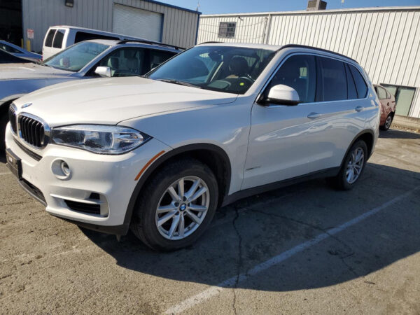 2014 BMW X5 xDrive White - 5UXKR0C50E0K42654