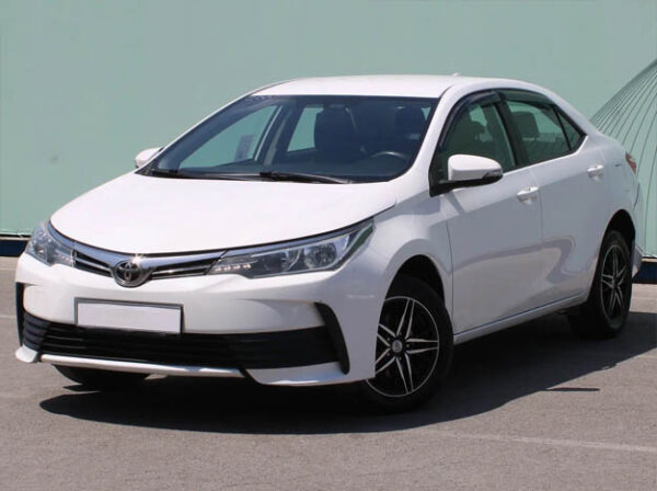 2018 Toyota COROLLA White - NMTBE3JE20R226705