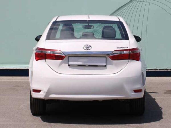 2018 Toyota COROLLA White - NMTBE3JE20R226705