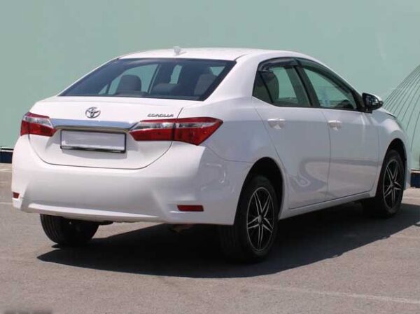 2018 Toyota COROLLA White - NMTBE3JE20R226705