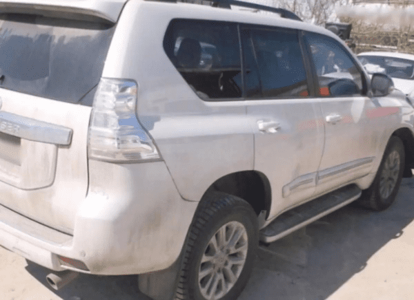 2015 Toyota Land Cruiser Prado WHITE - JTEJU9FJXFK088206
