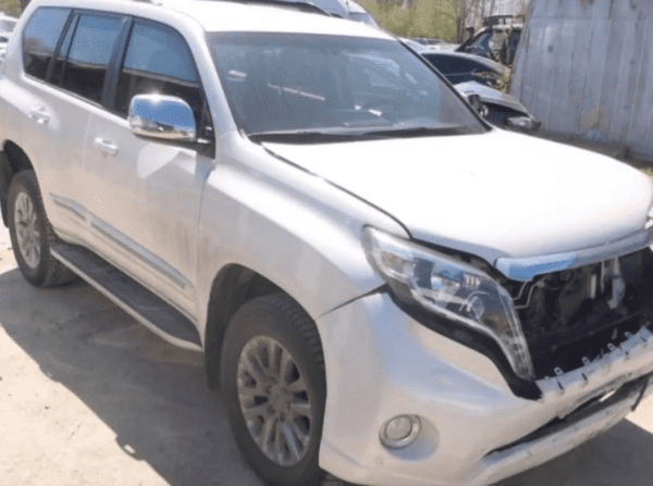 2015 Toyota Land Cruiser Prado WHITE - JTEJU9FJXFK088206