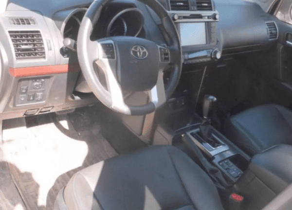 2015 Toyota Land Cruiser Prado WHITE - JTEJU9FJXFK088206