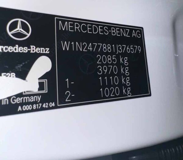 2022 Mercedes-Benz GLA 200 White 2.0L - W1N2477881J376579