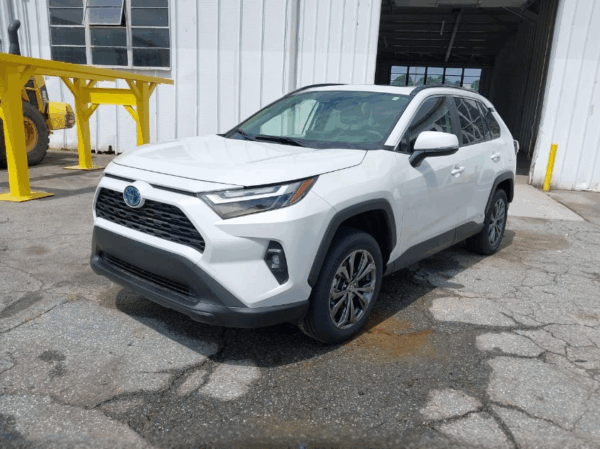 2024 Toyota Rav4 Hybrid White - JTM253FV90J057550
