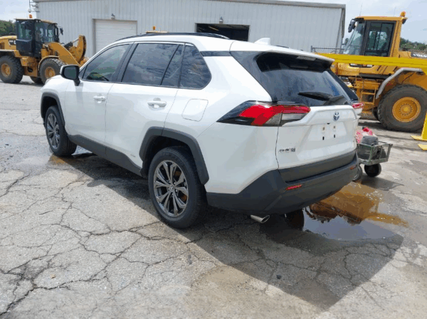 2024 Toyota Rav4 Hybrid White - JTM253FV90J057550