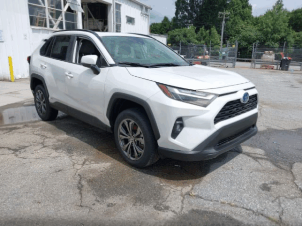 2024 Toyota Rav4 Hybrid White - JTM253FV90J057550