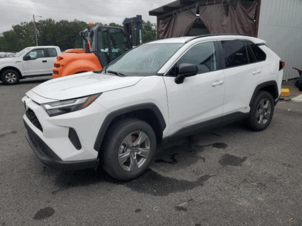 2024 Toyota Rav4 Hybrid White - JTMZ53FVX0D039801