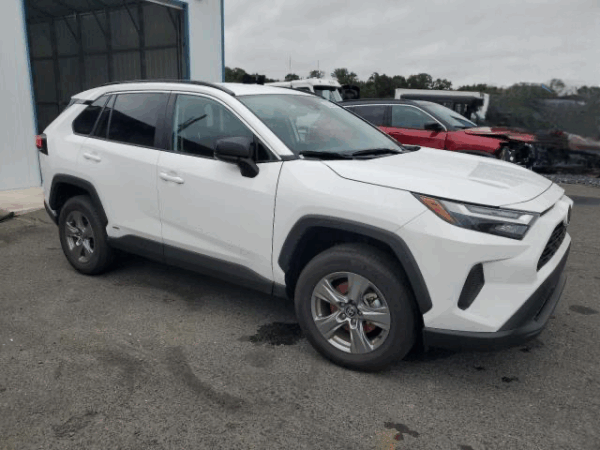 2024 Toyota Rav4 Hybrid White - JTMZ53FVX0D039801