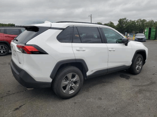 2024 Toyota Rav4 Hybrid White - JTMZ53FVX0D039801
