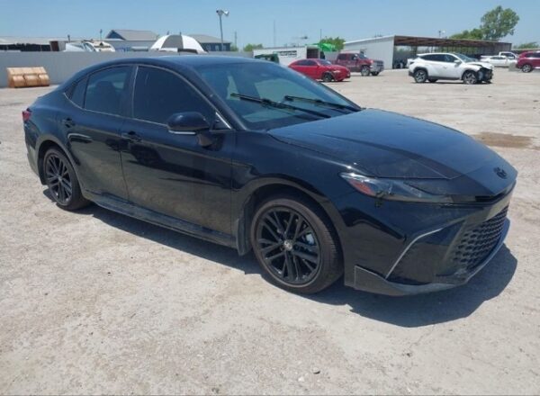 2025 Toyota Camry Black - JTNAGACK703024289
