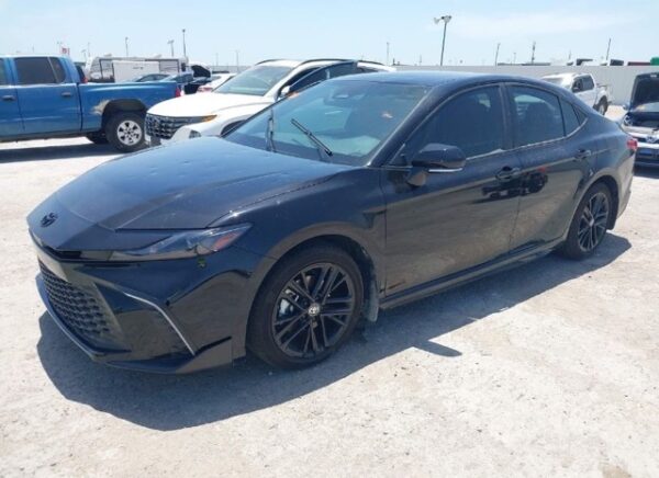 2025 Toyota Camry Black - JTNAGACK703024289
