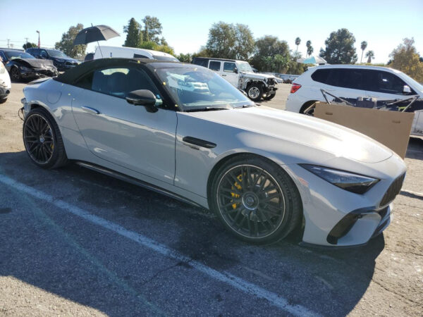 2023 Mercedes-Benz Sl 63 Amg Gray 4.0L- W1KVK8BB6PF015080
