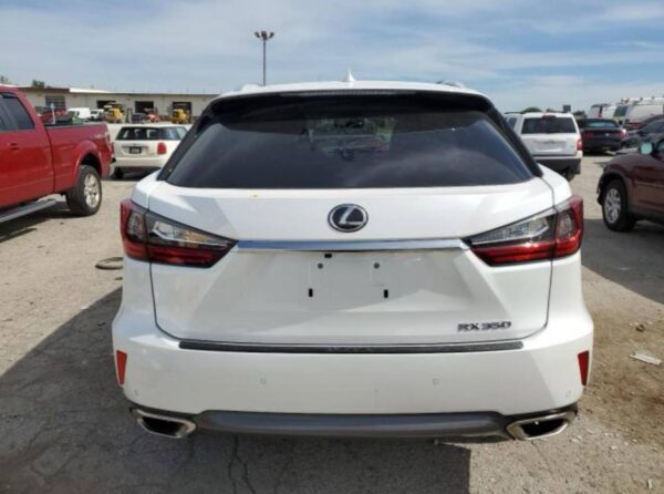 2016 Lexus RX350 White - 2T2BZMCA1GC042618