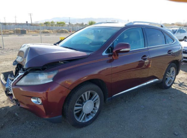 2014 LEXUS RX450 WHITE - 2T2BC1BA8EC002673