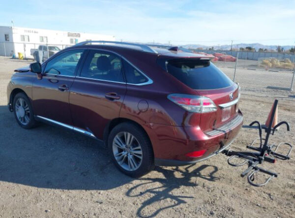 2014 LEXUS RX450 WHITE - 2T2BC1BA8EC002673
