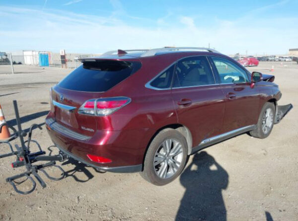 2014 LEXUS RX450 WHITE - 2T2BC1BA8EC002673