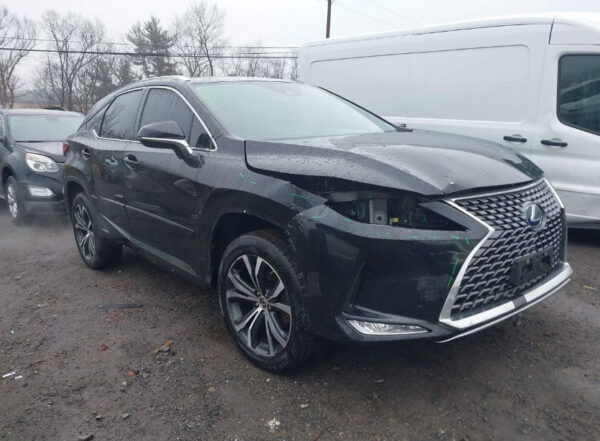 2022 Lexus RX450H Black - JTJBGMCA502091042