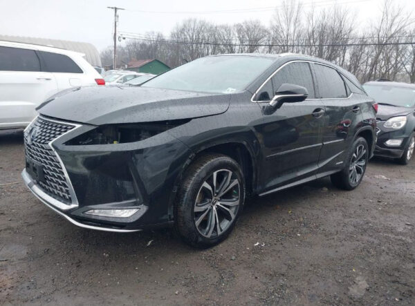 2022 Lexus RX450H Black - JTJBGMCA502091042