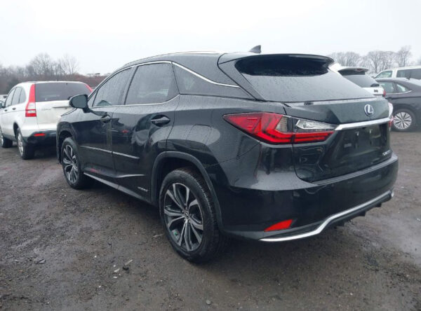 2022 Lexus RX450H Black - JTJBGMCA502091042