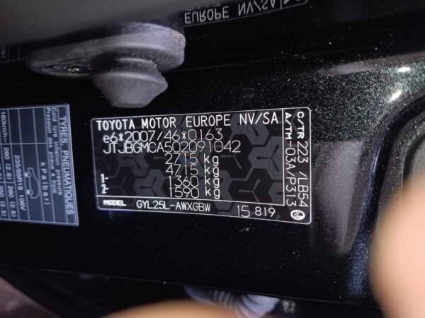 2022 Lexus RX450H Black - JTJBGMCA502091042